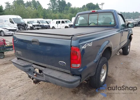 2004 Ford F-250 Xl/Xlt из США, поврежденный, VIN 1FTNF21L44EA43838